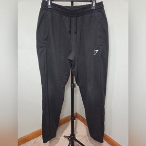 Gymshark Mens XL Essential Oversized Joggers Black